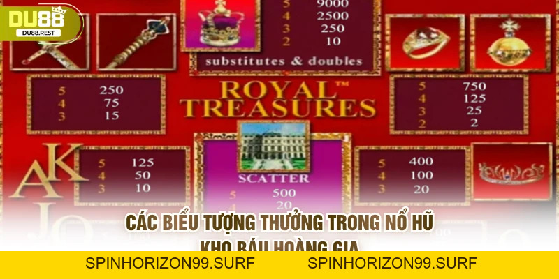 Nổ hũ kho báu hoàng gia: Cơ hội rinh về tiền tỷ trong DU88 - SPINHORIZON99