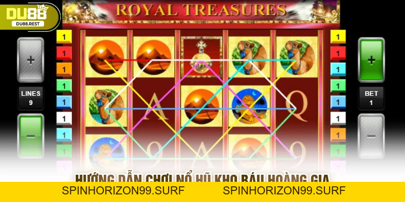 Nổ hũ kho báu hoàng gia: Cơ hội rinh về tiền tỷ trong DU88 - SPINHORIZON99