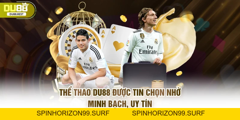 Thể thao DU88 – Sảnh cược uy tín với tỷ lệ vượt trội - SPINHORIZON99
